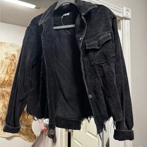 Black Corduroy Jacket